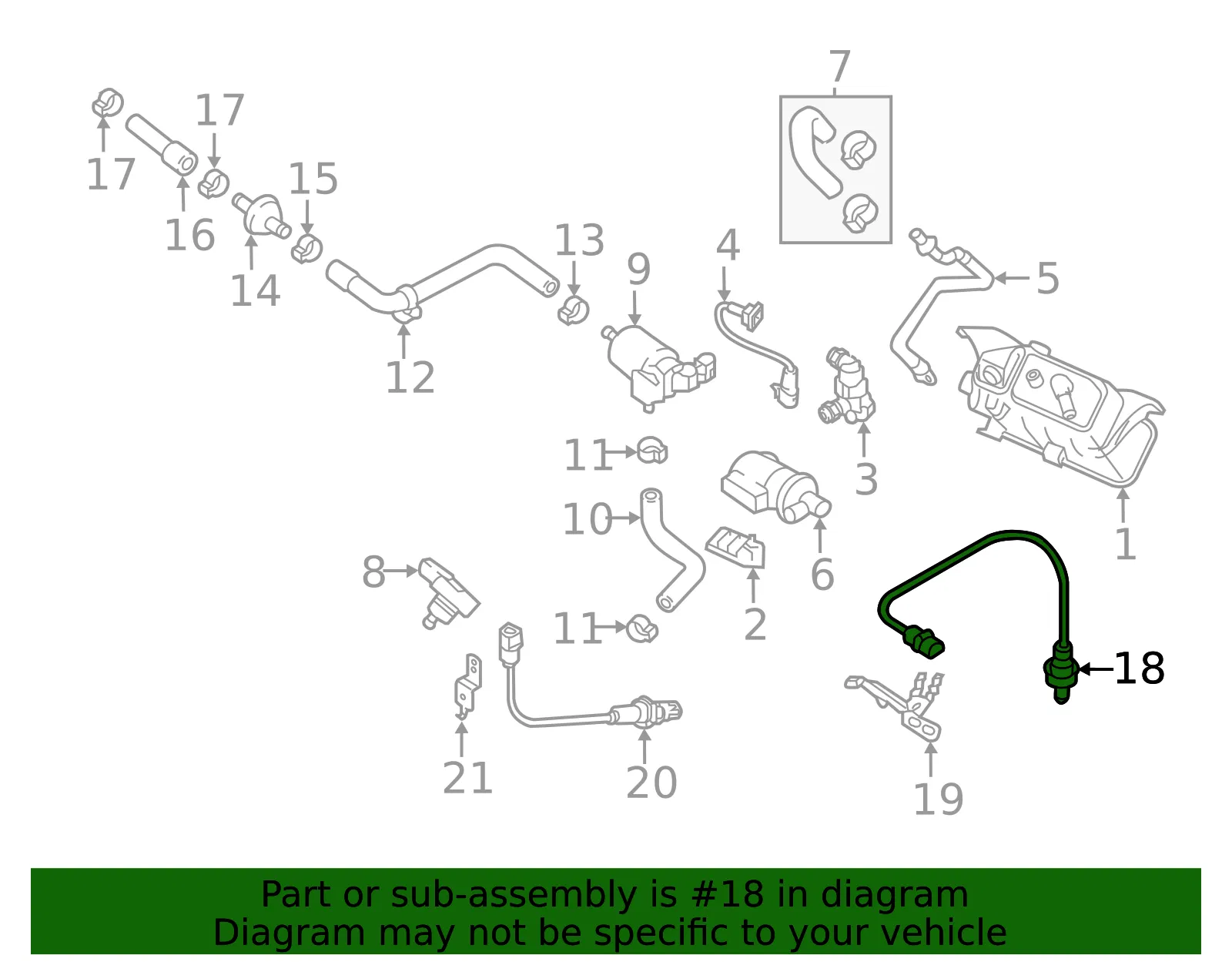 Oxygen Sensor - Kia (39210 3L000) - view 3